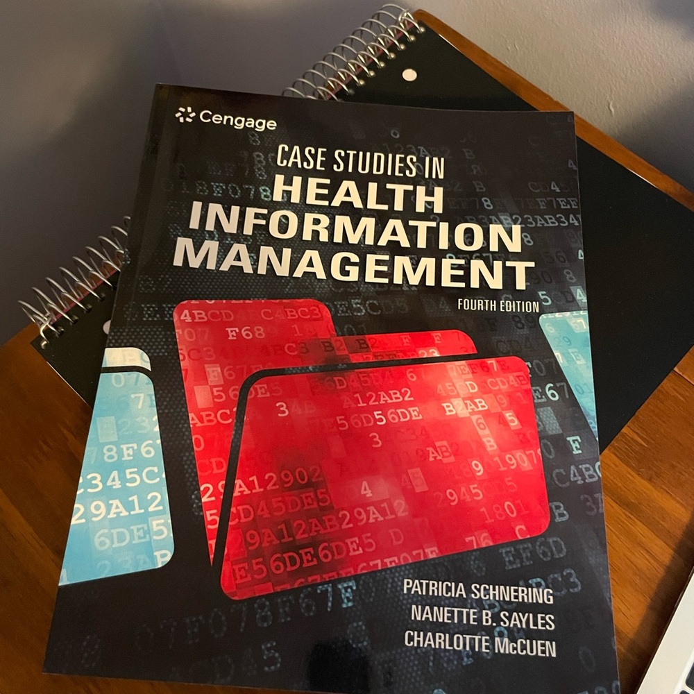 Case Studies in Health Information Management 5th Edition. ISBN: 978035706196